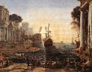 Claude Lorrain Ulysses Returns Chryseis to her Father vgh oil